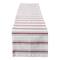 DII® 108" Barn Red Zig Dobby Stripe Table Runner